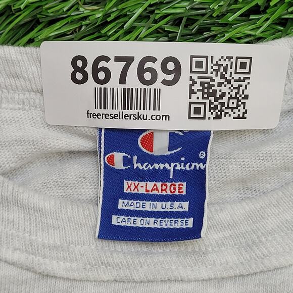 Vintage 90s Champion Coach Shirt Womens 2XL 24x26 Crop USA - Picture 4 of 14